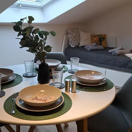Modernes Loft Mit Dachterrasse Und Parkplatz